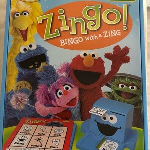 Sesame Street Bingo Game -
